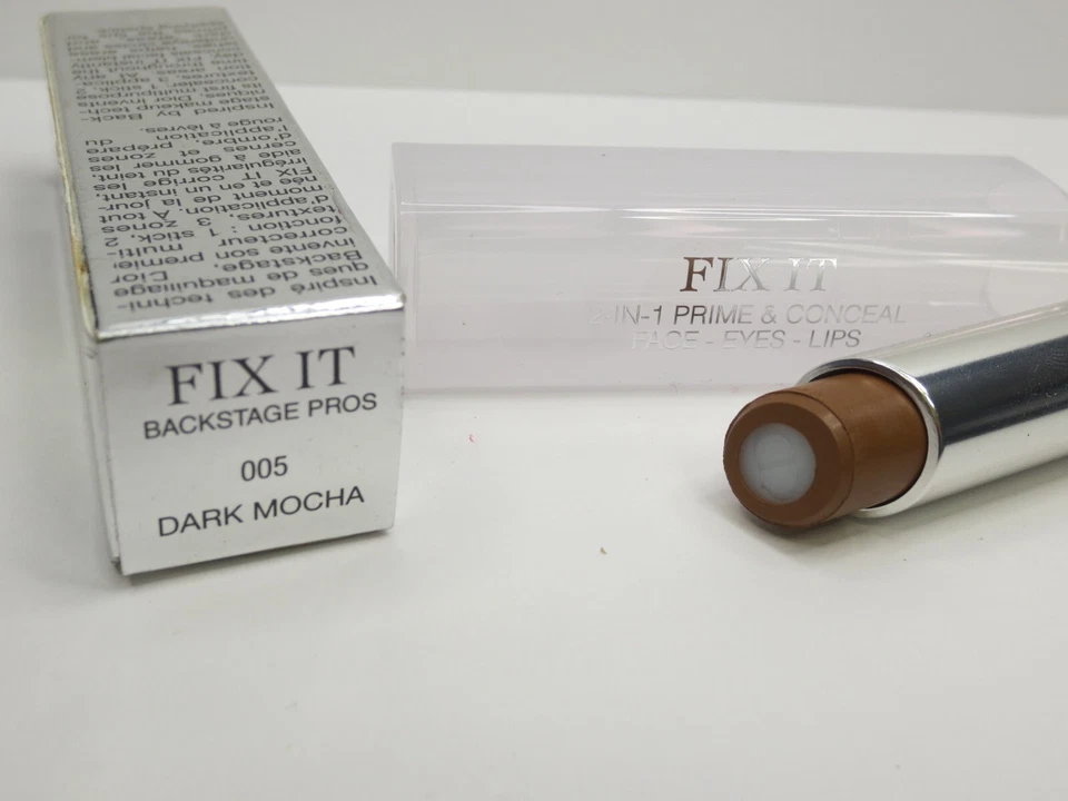 CHRISTIAN DIOR FIX IT BACKSTAGE PRIME & OCULTE #005 MOCA OSCURA 0,12 OZ EN CAJA Foto 3 de 3