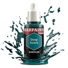 ARMY PAINTER WP3037 Warpaints FANATIC: Deep Azure 18ml Acrylic Paint 