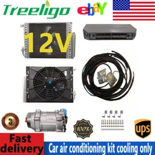12V Air Universal Electric Underdash Conditioner Auto Car A/C Kit Only Cooling