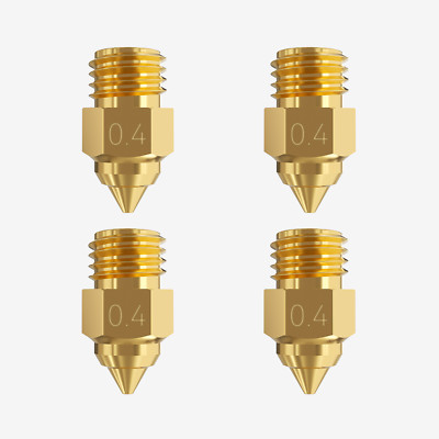 Creality 4PCS Brass Nozzle Kit for Ender 5 Max 3D Printer High Hardness