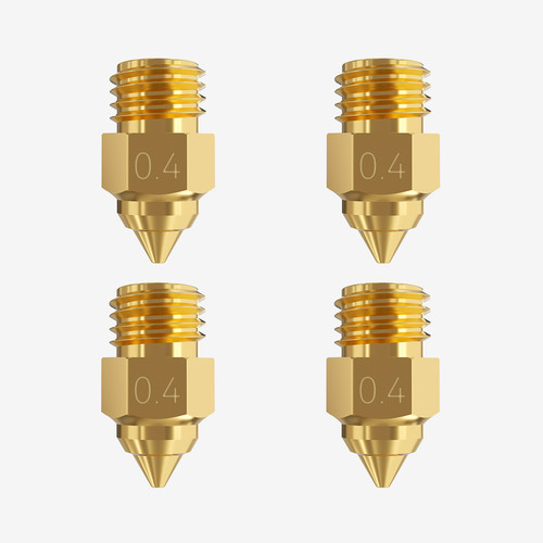 Creality 4PCS Brass Nozzle Kit for Ender 5 Max 3D Printer High Hardness