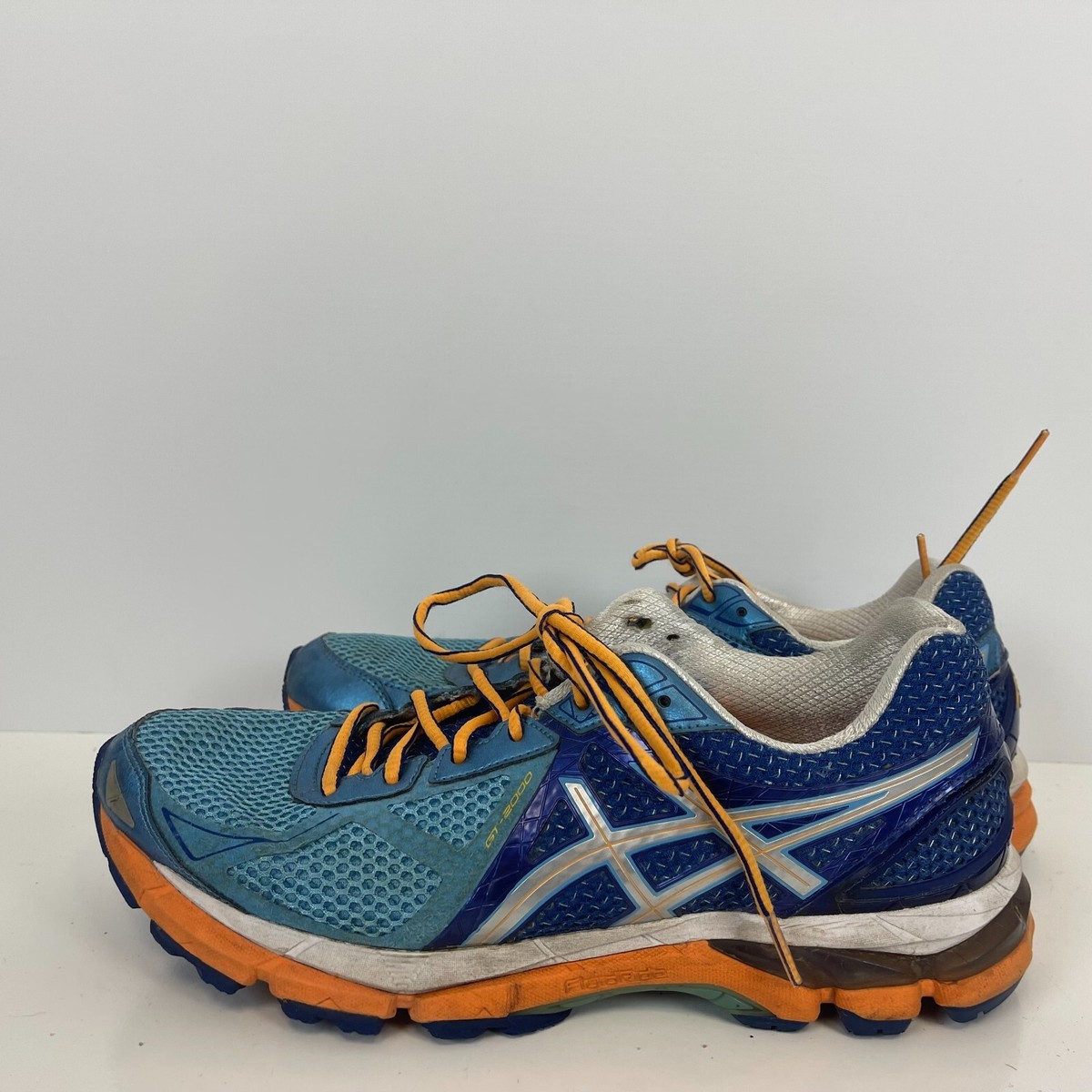 Asics GT-2000 11 Womens Size 10.5 Blue Yellow Lace Up Low Top Athletic Sneakers Amazon.com | ASICS Women main image 2