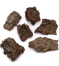 Virgin Cork Bark Flats 1 Pound Assorted