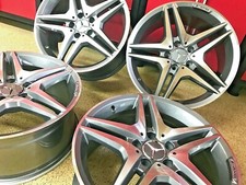 Mercedes 19 Inch Ml63 Rims Wheels Set4 New 198.5 Fits Ml350 Ml550 Ml500 Amg