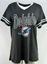 Miami Dolphins NFL Team Apparel Women's Graphic T-Shirt - Multiple Styles!