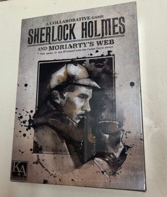 KEIFER ART Sherlock Holmes and Moriarty`s Web Collaborative Board Game NEW!