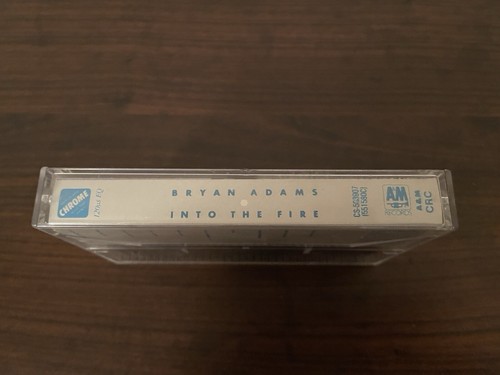 Bryan Adams Into The Fire Cassette Tape, 1987 A&M Records, Rock Pop. - Picture 4 of 6
