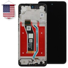 For Motorola Moto G 5G 2024 XT2417 LCD Display Touch Screen Digitizer Frame
