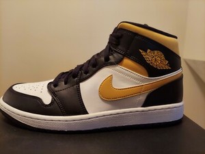 Jordan 1 Mid White Pollen Black | eBay Jordan 1 Mid White Pollen Black | eBay