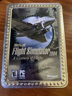 Microsoft Flight Simulator 2004: A Century of Flight (PC: Windows, 2004 4 Disk