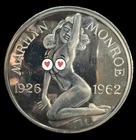 1926-1962 Marilyn Monroe Sexy Pose 1 oz .999 Silver Coin