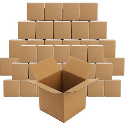 5x5x5 Inch Small Shipping Boxes Corrugated Cardboard Cube Mailers