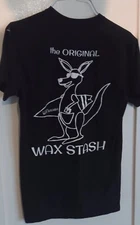 WAX STASH Australia Surfing Surf Surfer Mr Zog's Sex Kangaroo T Shirt S 17"