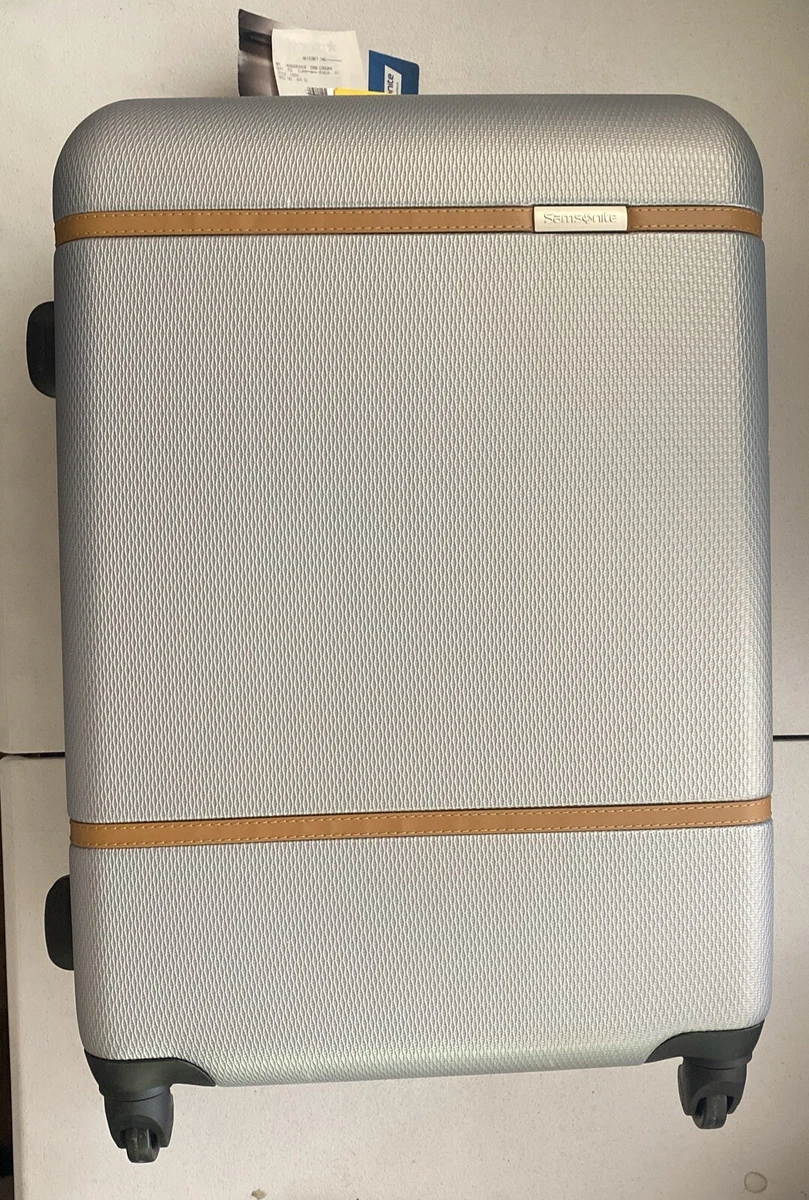 Samsonite Clearwater LTD 26” Check In Spinner, Light Gray 👍 | eBay