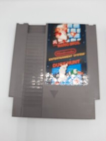 2X Super Mario Bros & Duck Hunt  Nintendo NES Cartridge Only & Bonus Controller