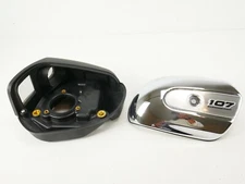 Genuine 17-21 Harley Chrome 107ci Milwaukee Eight 8 Air Cleaner Breather Filter