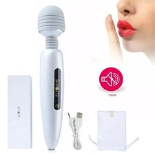 Multi-Speed Bullet Vibrator Wand Neck Leg Full Body Personal Massage For Women