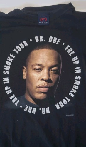 Vintage Dr Dre - Up In Smoke Tour Tee Size L - Picture 2 of 19