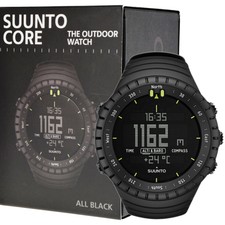 Suunto Core All Black Military Men's Outdoor Sports Watch - SS014279010