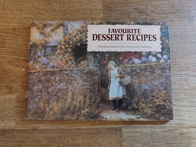 BOOKLET - Lieblings-Dessert-Rezepteheft traditionell heiß kalt Süßigkeiten Puddings
