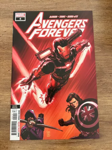Avengers Forever # 4 NM 2nd Print Variant Cover Marvel Comic Book 15 J284