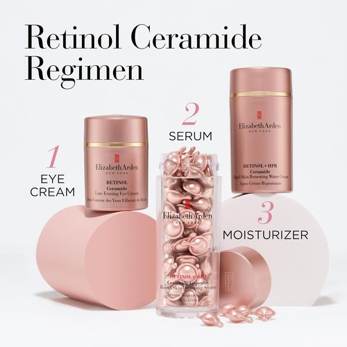Elizabeth Arden Retinol + HPR Ceramide 30 Capsules Rapid Skin Renewing Serum - Picture 5 of 6