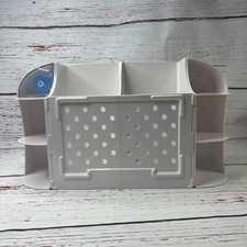 Munchkin Diaper Change Organizer Compact Design white, Baby Nursery Accessory