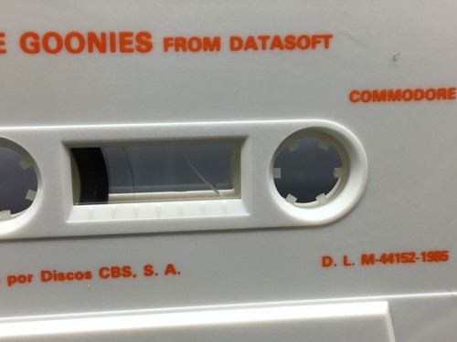 The Goonies // Commodore 64/128 - Ver. Spanish - Case // Datasoft - Picture 8 of 12