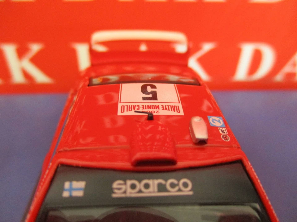 Die cast 1/43 Modellino Auto Peugeot 307 WRC Rally Monte Carlo 2004 M. Gronholm - Immagine 3 di 4