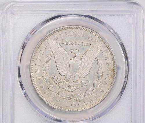 1891 CC VAM 3 Morgan Silver Dollar $1 Spitting Eagle Top 100 PCGS XF Details - Picture 2 of 4