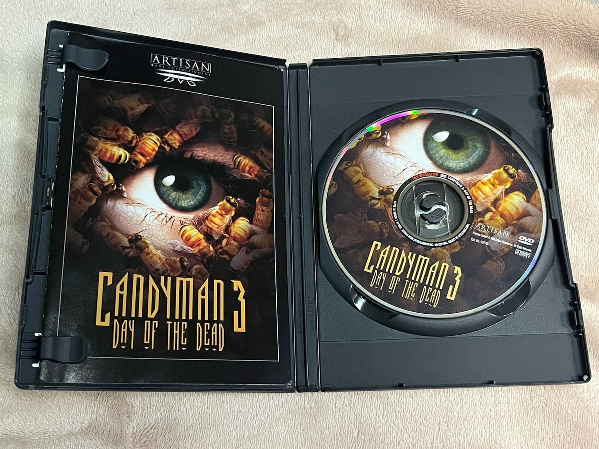 Candyman 3: Day of the Dead DVD w/ Insert 1999 Artisan Candyman 3: Day of the Dead DVD w/ Insert 1999 Artisan