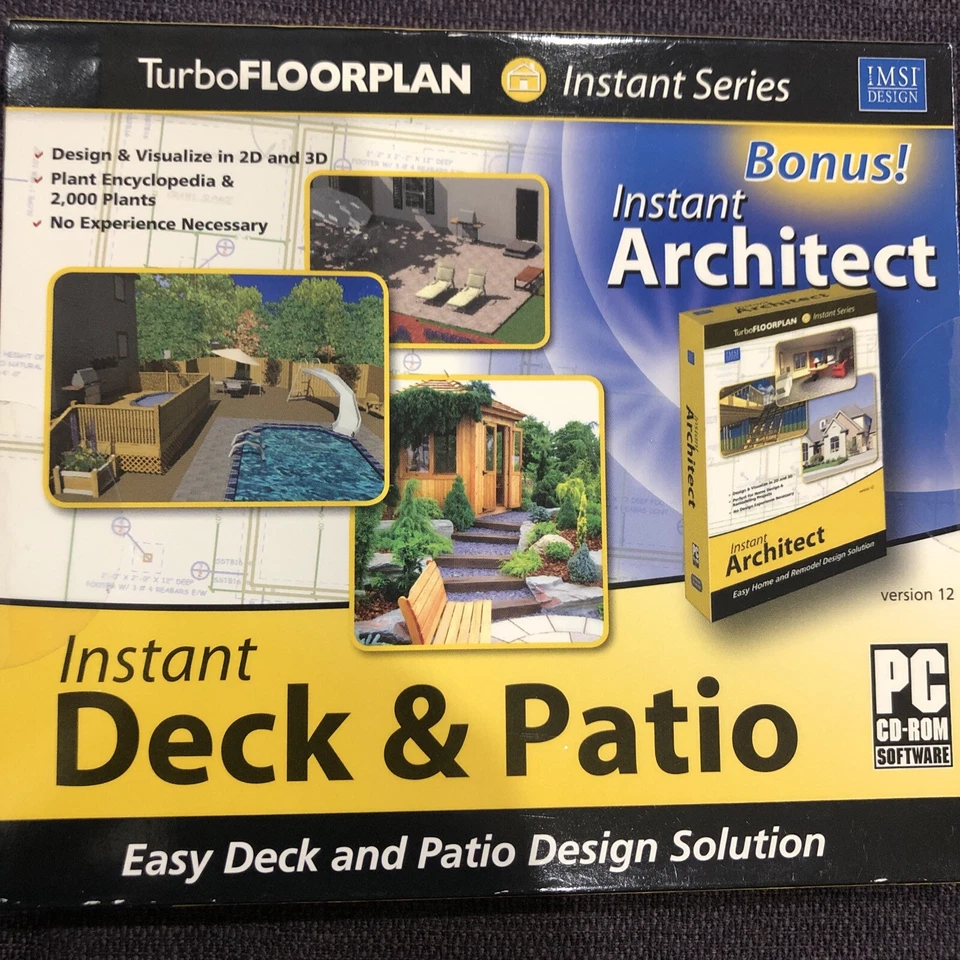 Instant Deck & Patio Pc Cd Rom  - Image 2 of 4