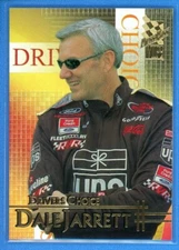 2002 Press Pass VIP Driver's Choice Insert #DC2 Dale Jarrett UPS