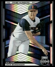 2023 Panini Elite Extra Edition #90 Jack Wenninger Prime Numbers A Die Cut #/200