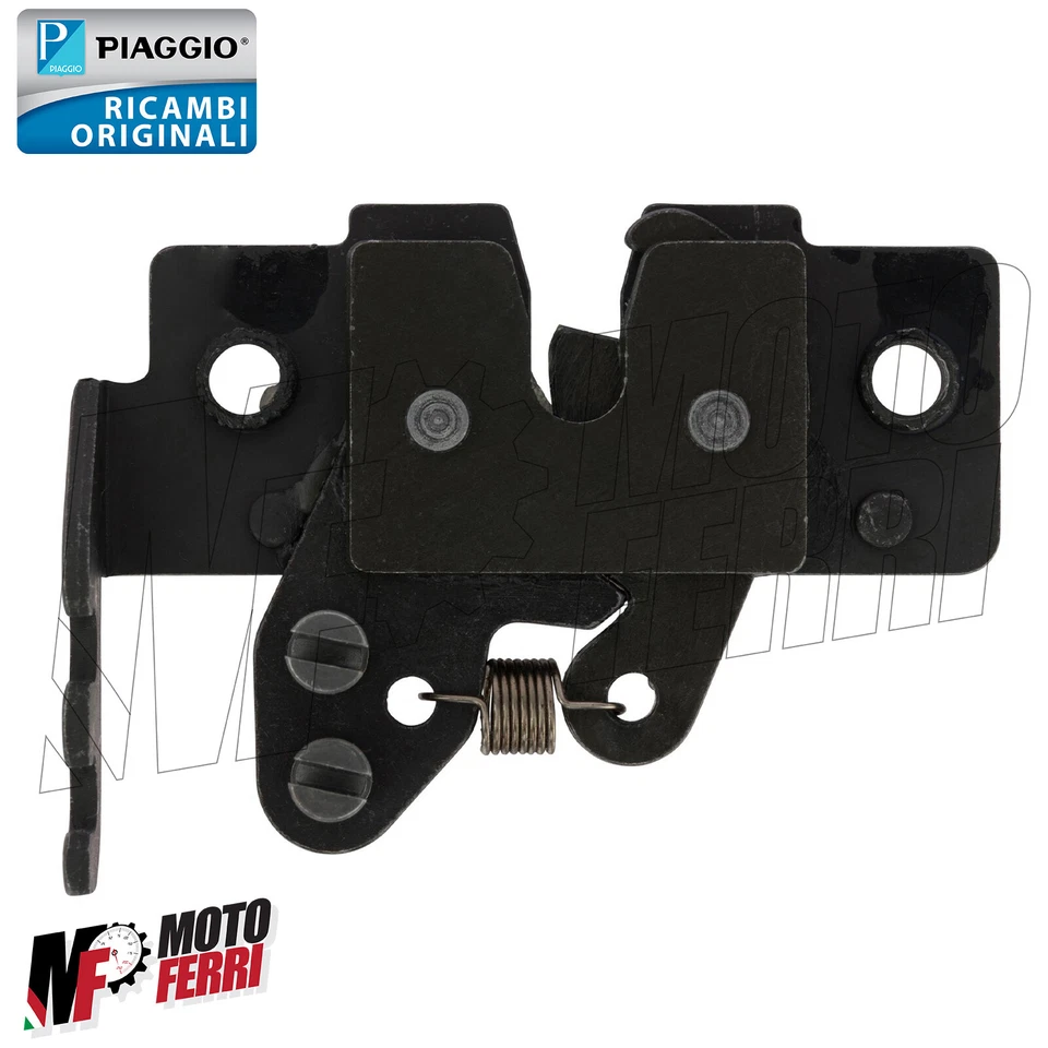 Sillín Mf6283 Cierre Bloqueo Original Piaggio Beverly 125 300 350 2010/2020 Foto 4 de 4