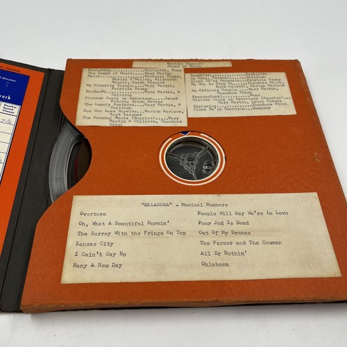 Vintage AGFA Magnetonbrand 10 1/2" Reel With Tape for Reel To Reel. Recorded. - Picture 10 of 10