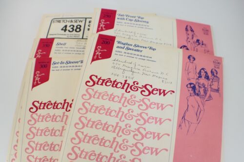STRETCH & SEW Patterns For Knit Fabrics UNCUT Ann Pearson Vintage You Choose a