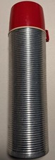 Vintage King Seeley Thermos Metal Vacuum Bottle With Cap and Lid #2484 VINTAGE