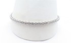 Diamond Tennis Bracelet ~7" 14k White Gold ~2Ctw