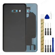 Back Battery Glass Cover With Camera Lens Replacement For LG G8X ThinQ LM-G850QM
