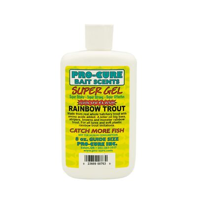 Pro-Cure Rainbow Trout Super Gel, 8 Ounce