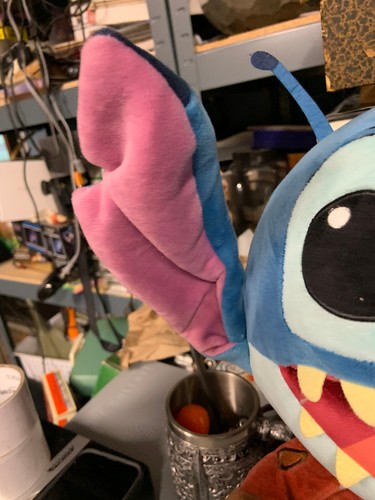 Disney Evil Stitch Plüsch 16 Zoll HugMe Shakes vibrierend funktioniert siehe VIDEO - Bild 6 von 21