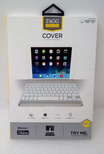 NEW Zagg Cover iPad Air 1ST GEN Bluetooth Keyboard backlit keys hinged case dock