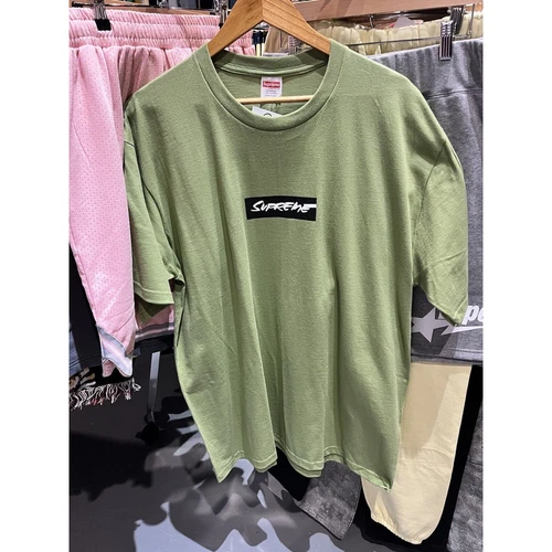 T shirt Supreme Moss Green Futura Box Logo SS24 taille XL