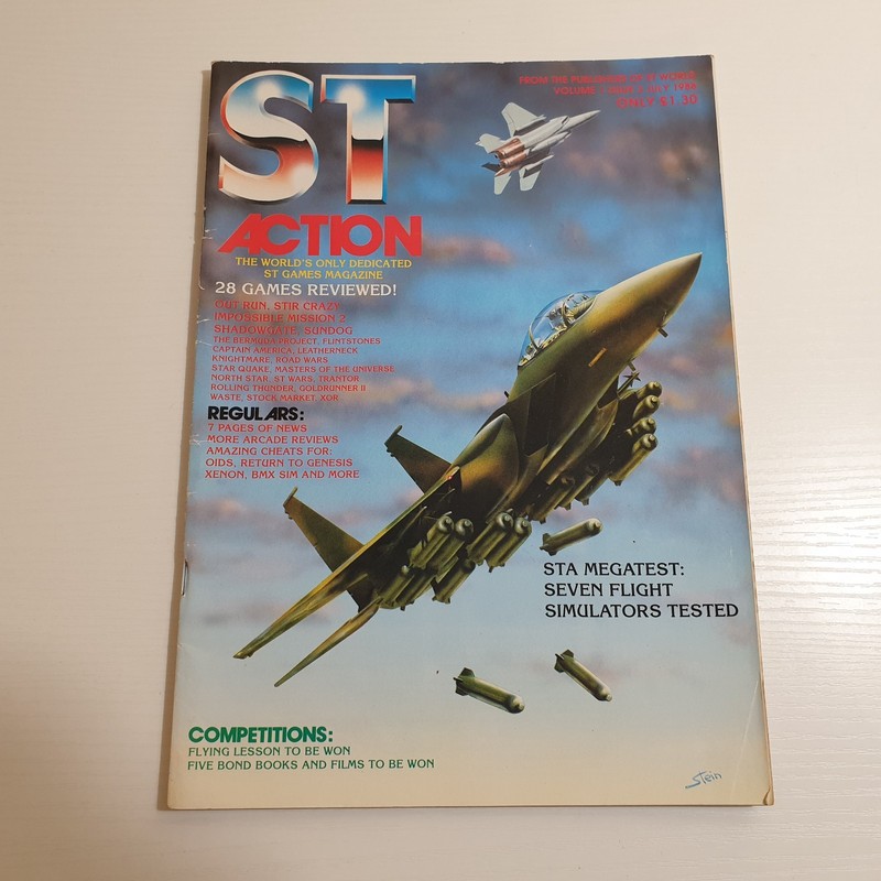 ST Action Magazine - Issue 3 (July 1988) - Atari ST 🟩