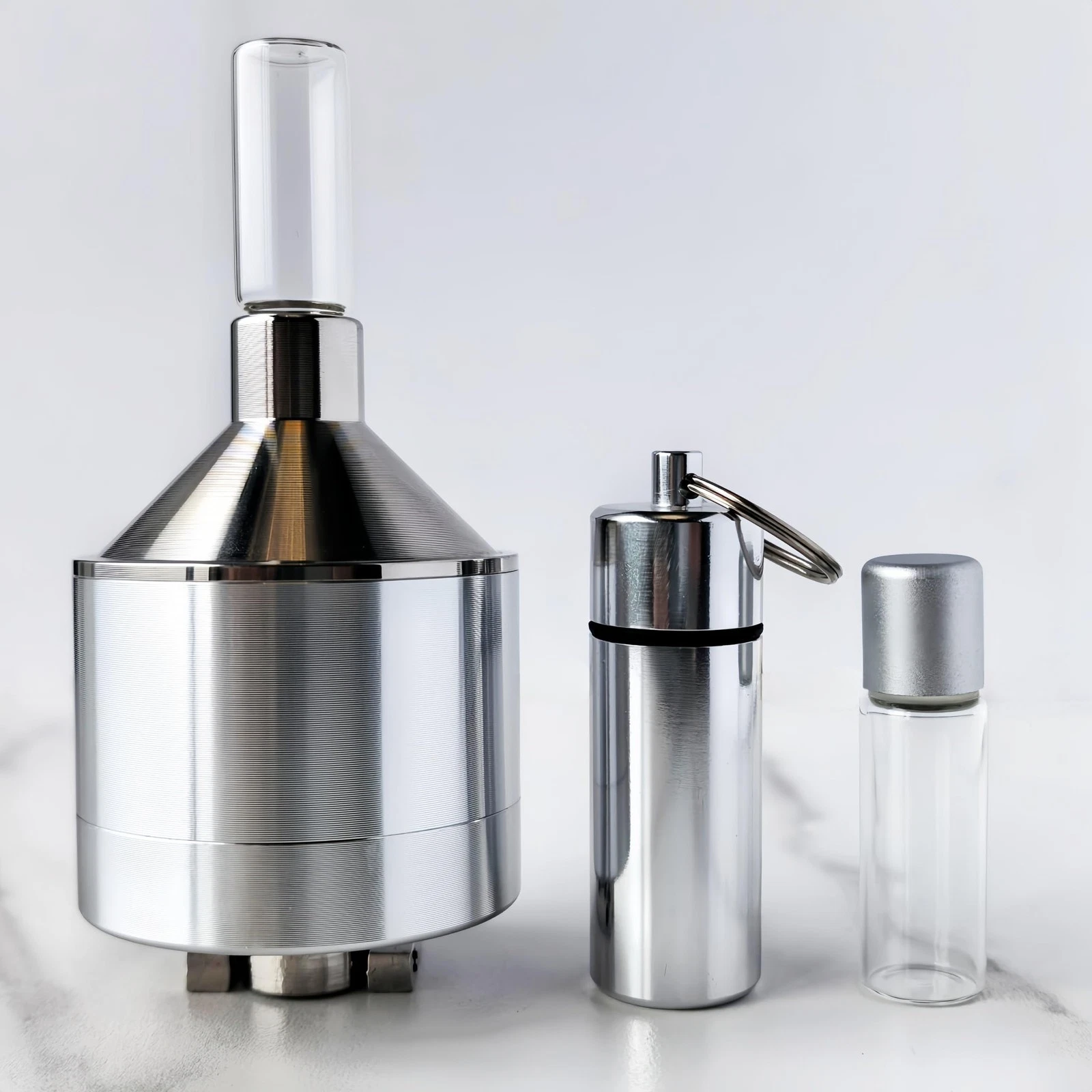 Spice Grinder【Silver】For Kitchen Use Only