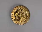 1925-D $2.50 US Indian Head Gold Quarter Eagle Coin 2.5