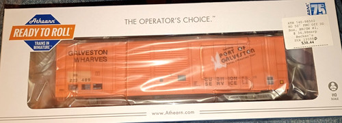 Coche de caja Atearn 98502 50' FMC DD Burlington Northern (ex-GWF) #223489 | Condition: New