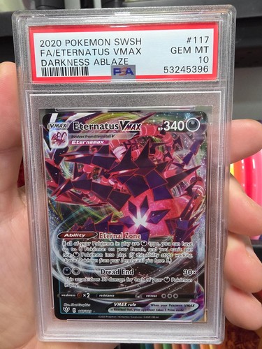 Eternatus VMAX graded PSA 10 for sale on eBay