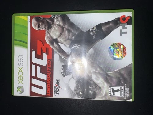 THQ UFC Undisputed 3 Xbox 360 Martial Arts Sports Game Manual Included